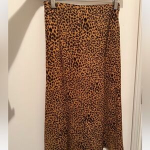 NastyGal Leopard Print Skirt